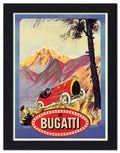 2012 bugatti car 2 Vintage Advert A4 Photo Print