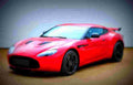 2013 Aston Martin V12 Zagato A4 Photo Print