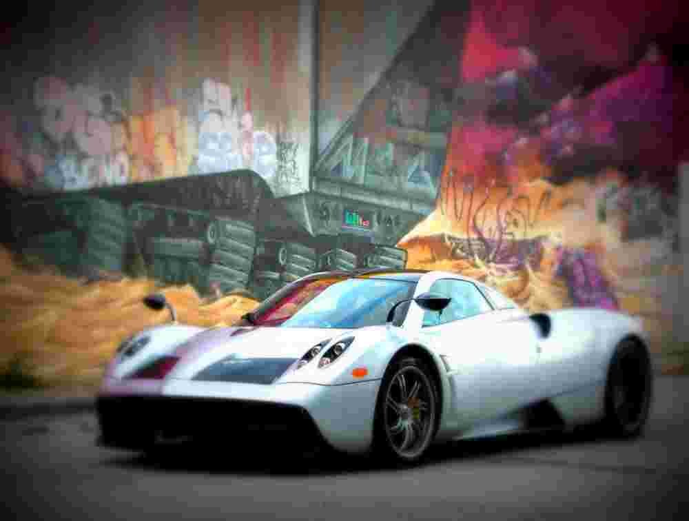 2014 Pagani Huayra A4 Photo Print