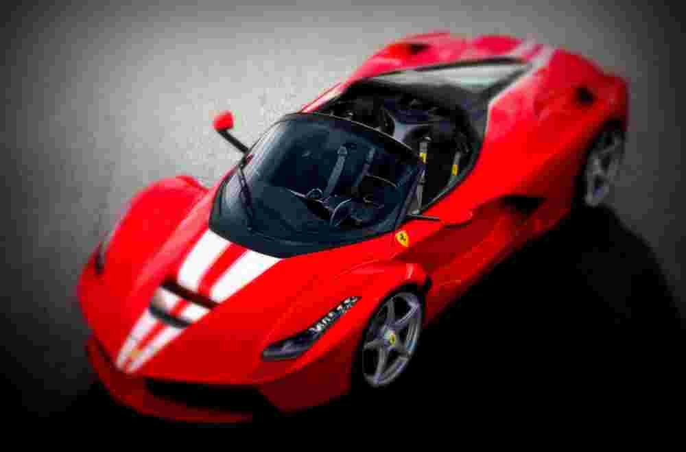 2017 Ferrari LaFerrari Aperta A4 Photo Print