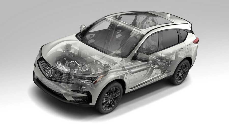 2019 acura rdx cutaway A4 Photo Print