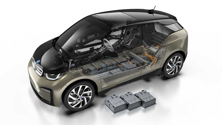2019 bmw i3 cutaway A4 Photo Print