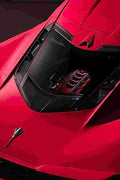 2020 chevrolet corvette stingray 1 43 Car A4 Photo Print
