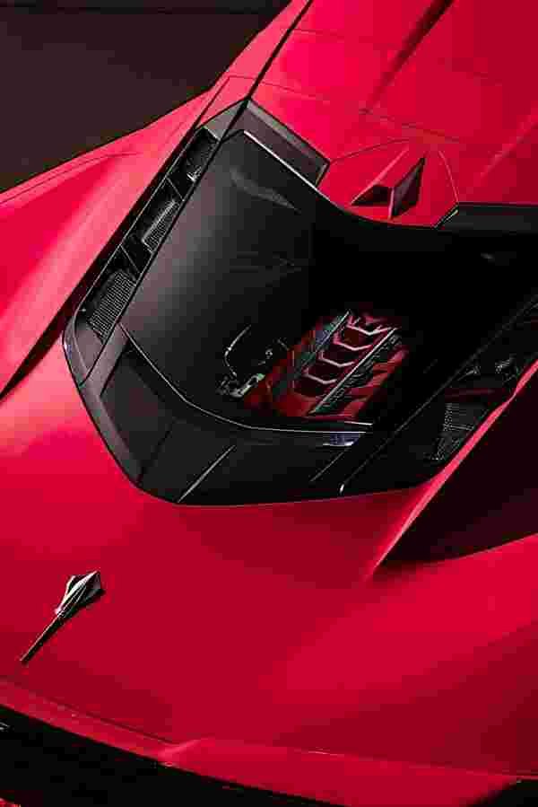 2020 chevrolet corvette stingray 1 43 Car A4 Photo Print