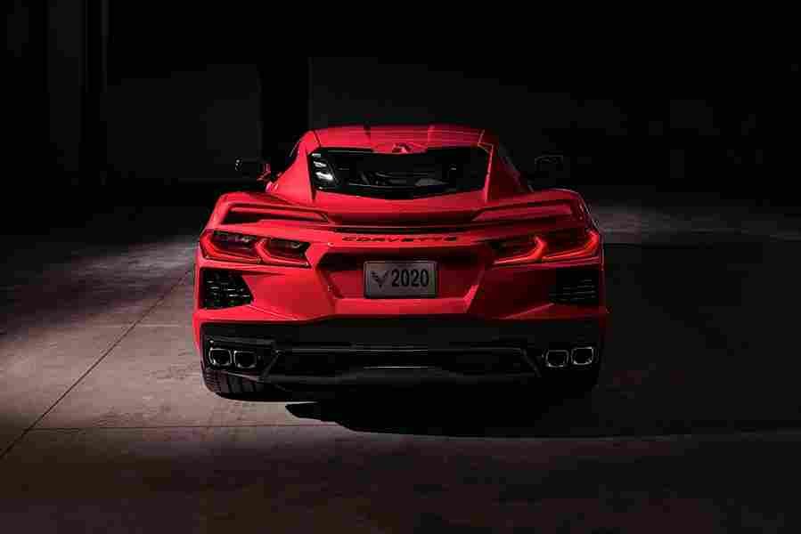 2020 chevrolet corvette stingray 27 Car A4 Photo Print