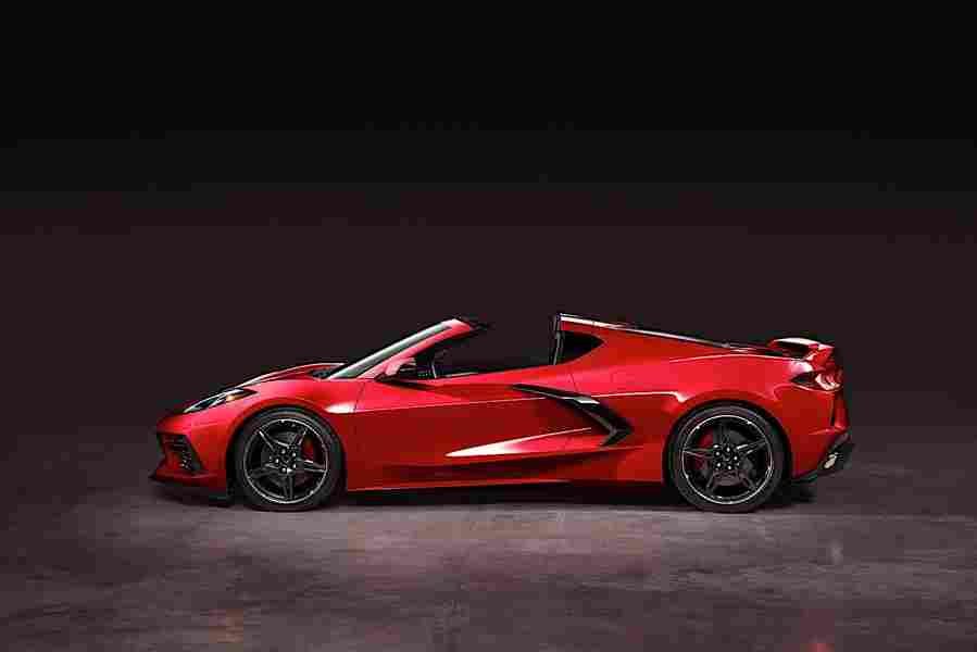 2020 chevrolet corvette stingray 34 Car A4 Photo Print