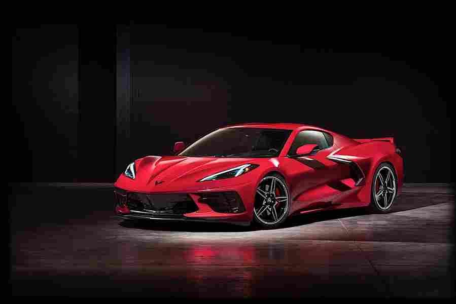 2020 chevrolet corvette stingray 40 Car A4 Photo Print