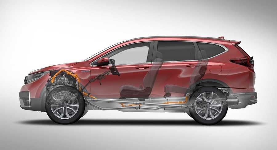2020 honda cr v cutaway A4 Photo Print