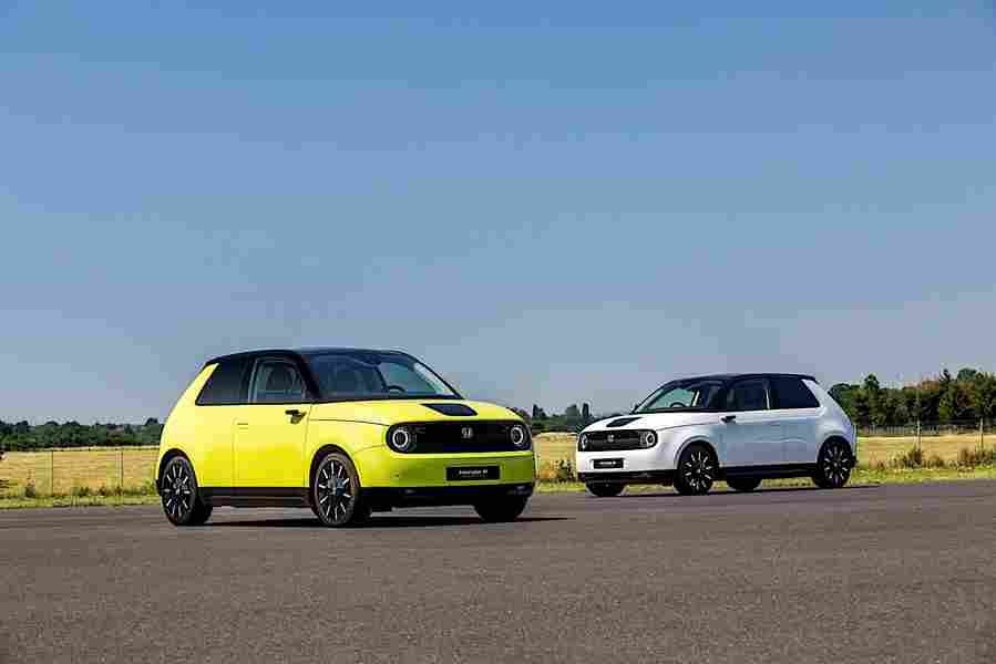 2020 honda e 16 Car A4 Photo Print