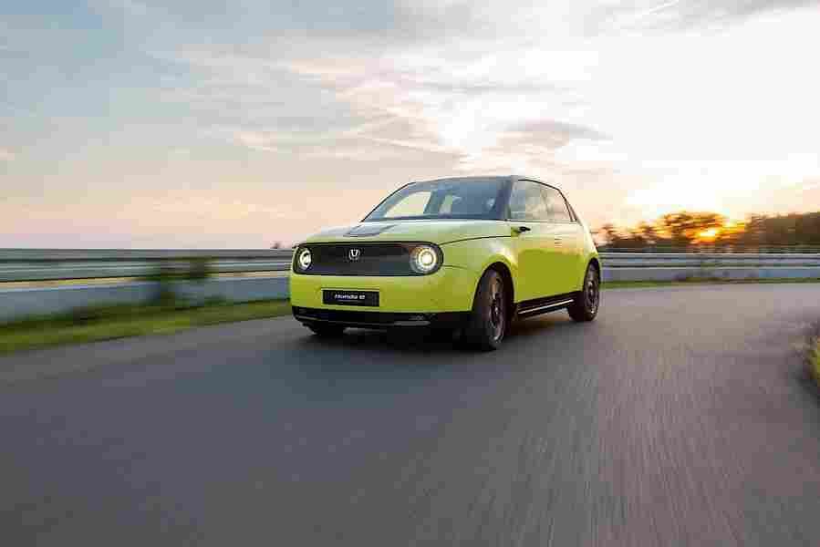 2020 honda e 2 Car A4 Photo Print