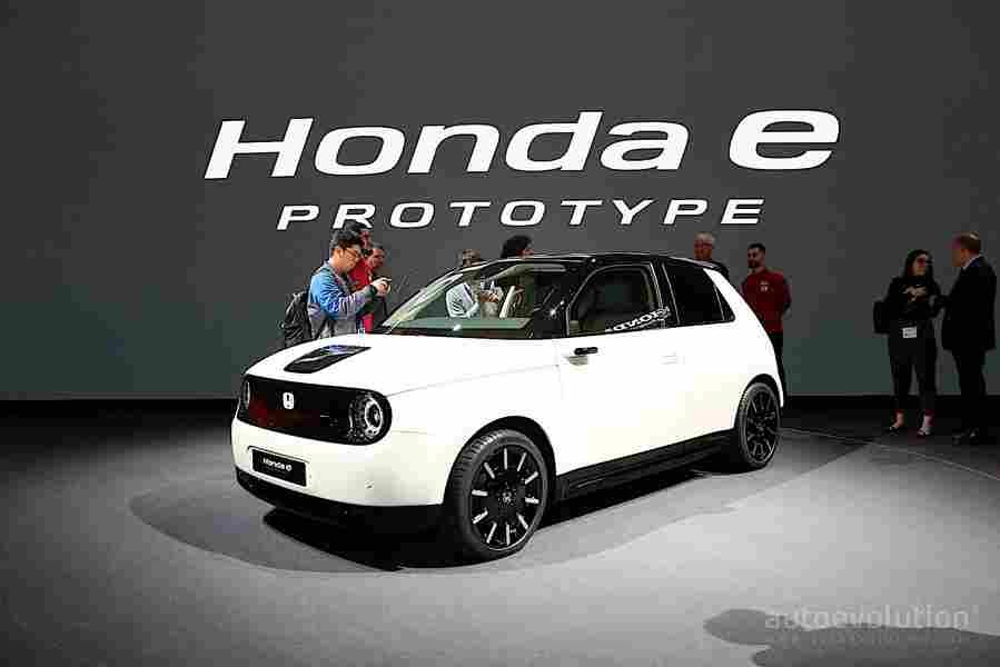 2020 honda e 38 Car A4 Photo Print