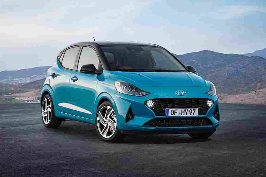 2020 hyundai i10 1 Car A4 Photo Print