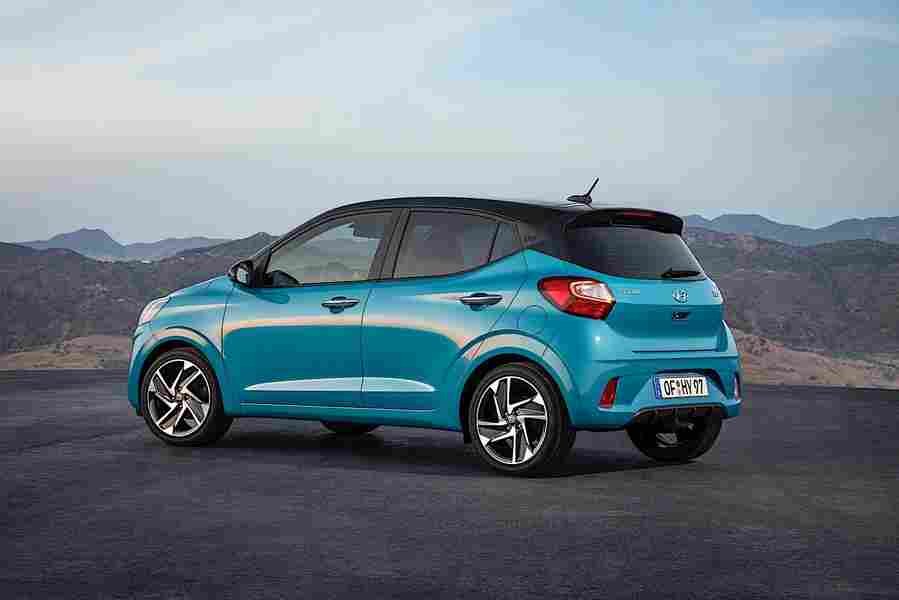 2020 hyundai i10 2 Car A4 Photo Print