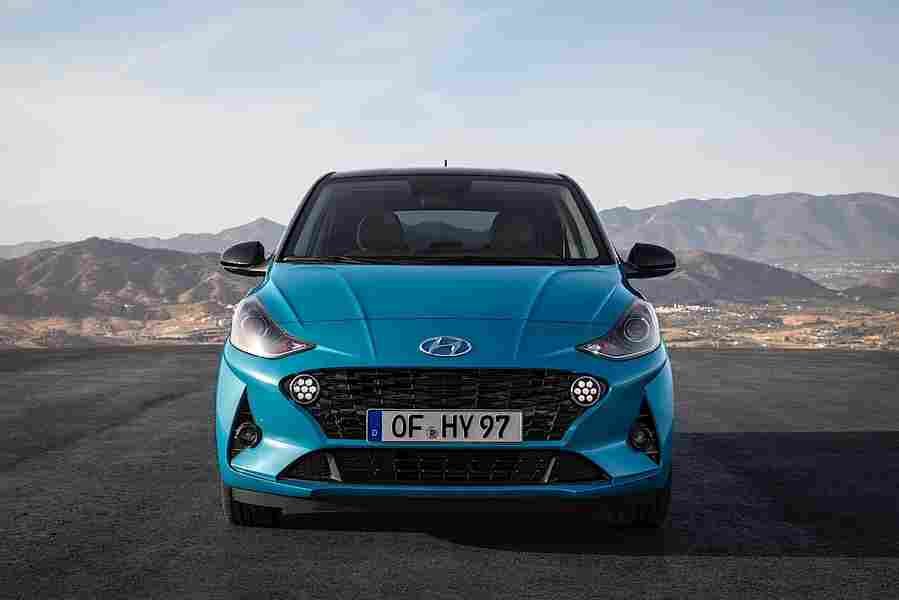2020 hyundai i10 3 Car A4 Photo Print