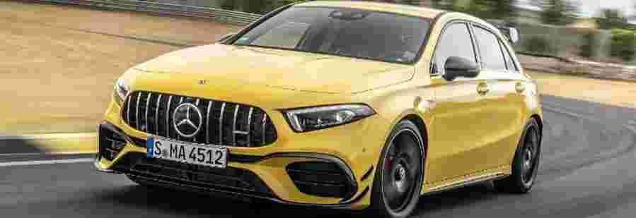 2020 mercedes amg a 45 1 Car A4 Photo Print