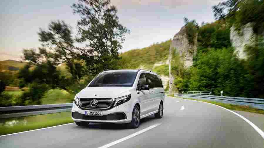 2020 mercedes benz eqv 1 Car A4 Photo Print