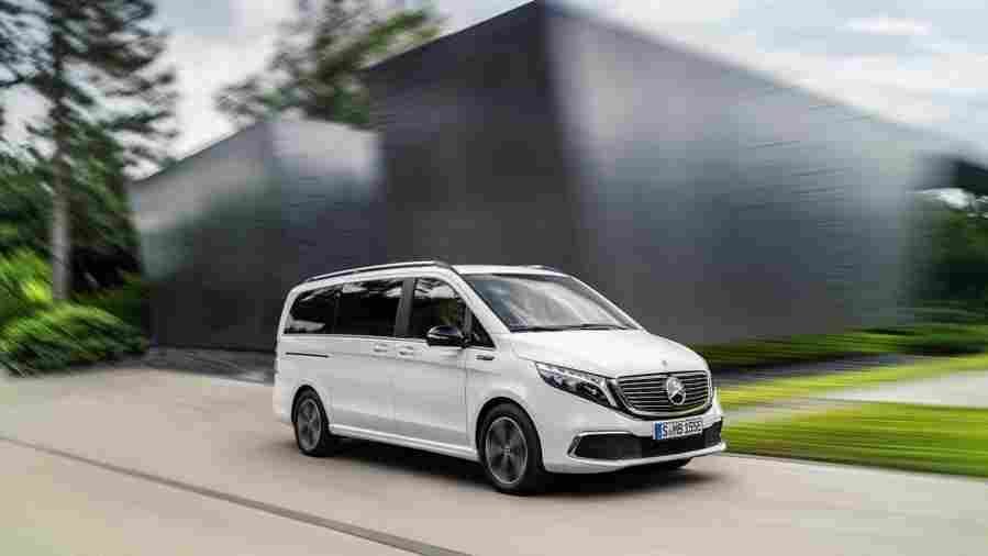 2020 mercedes benz eqv 11 Car A4 Photo Print