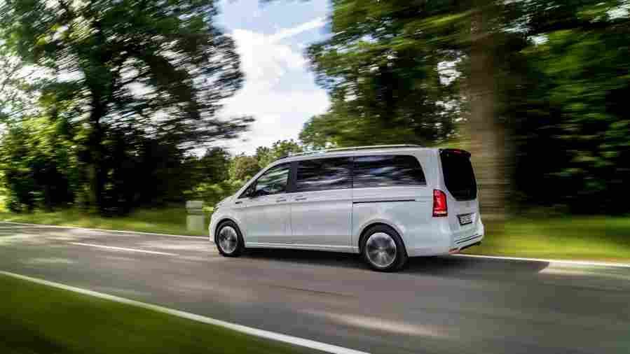 2020 mercedes benz eqv 14 Car A4 Photo Print