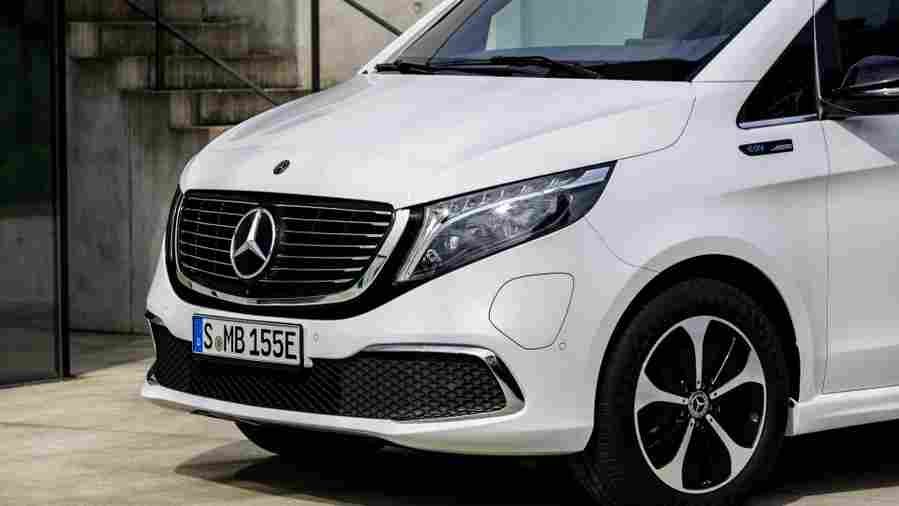 2020 mercedes benz eqv 16 Car A4 Photo Print