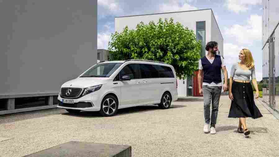 2020 mercedes benz eqv 17 Car A4 Photo Print
