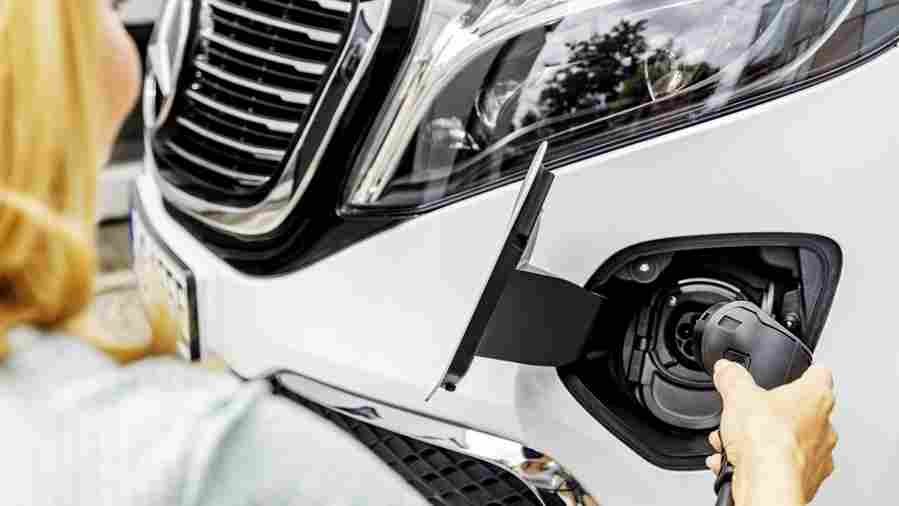 2020 mercedes benz eqv 18 Car A4 Photo Print