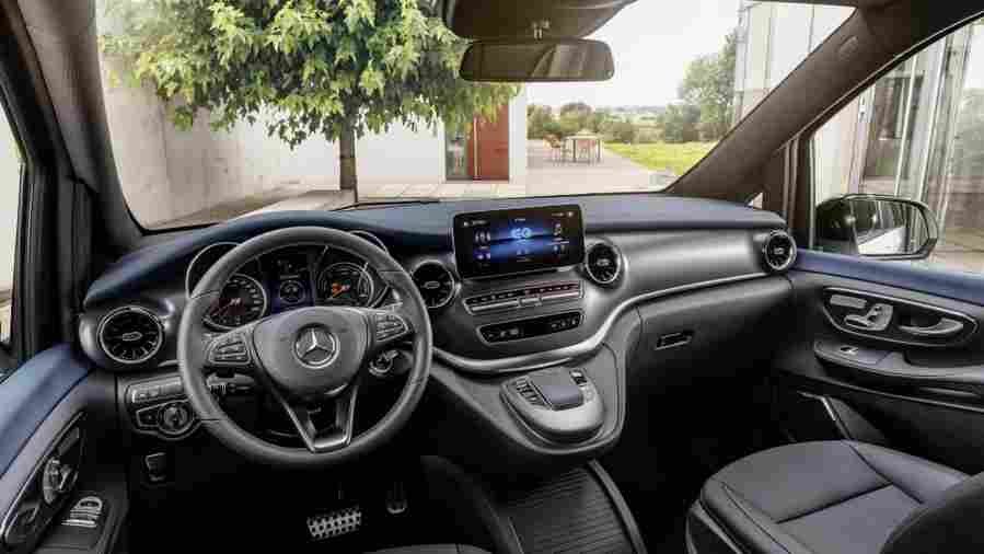 2020 mercedes benz eqv 19 Car A4 Photo Print