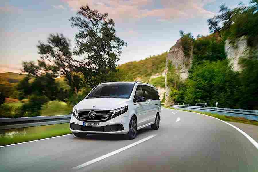 2020 mercedes benz eqv 24 Car A4 Photo Print