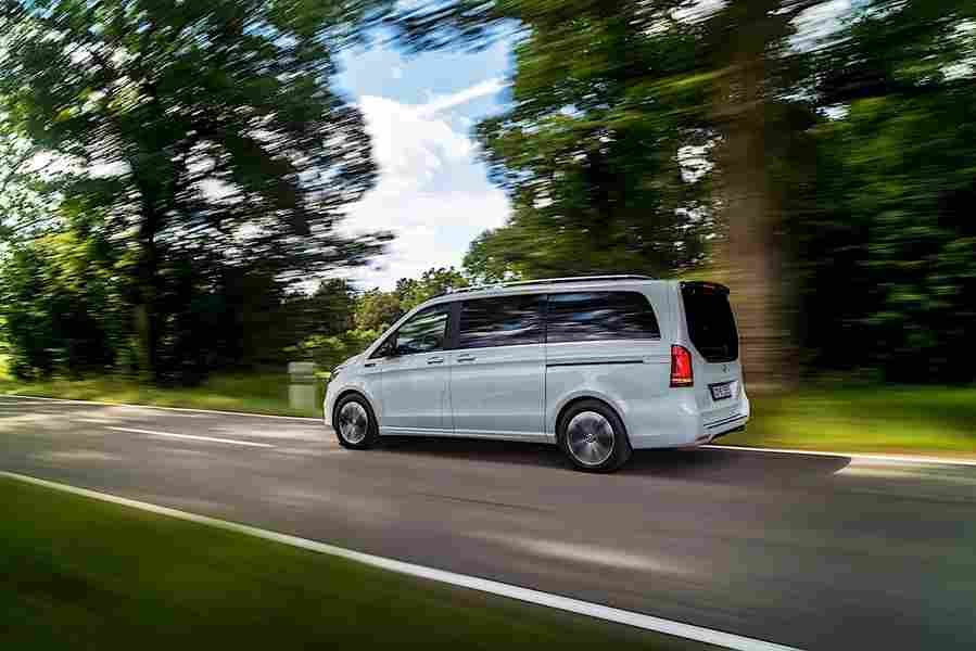 2020 mercedes benz eqv 26 Car A4 Photo Print