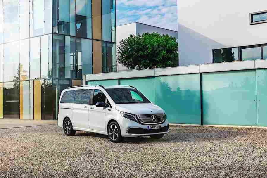2020 mercedes benz eqv 27 Car A4 Photo Print