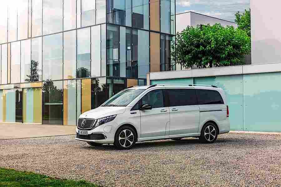 2020 mercedes benz eqv 28 Car A4 Photo Print