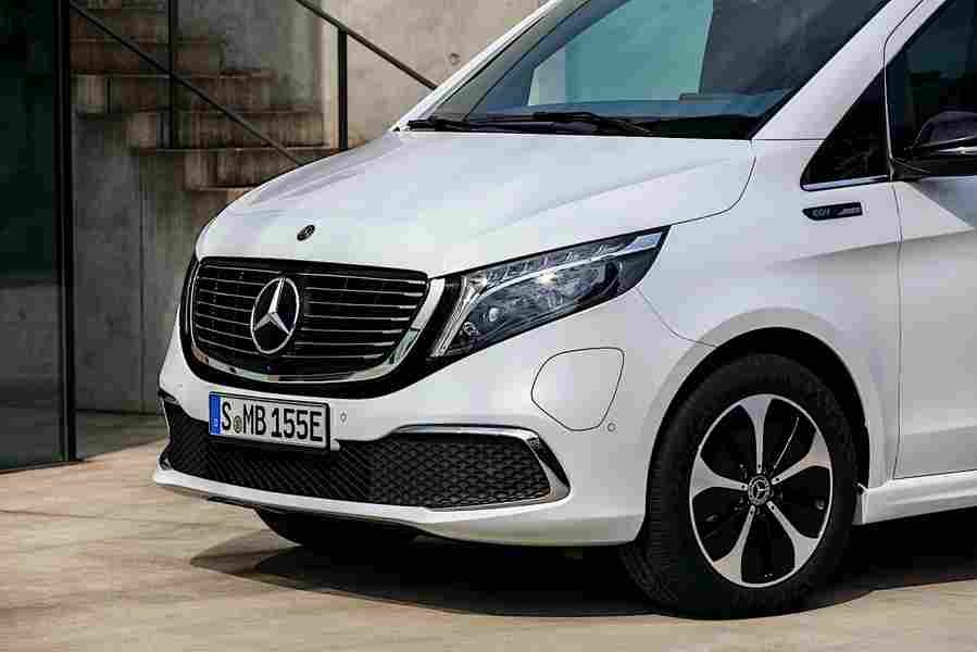 2020 mercedes benz eqv 30 Car A4 Photo Print