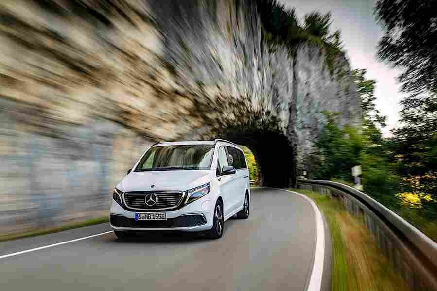 2020 mercedes benz eqv 34 Car A4 Photo Print