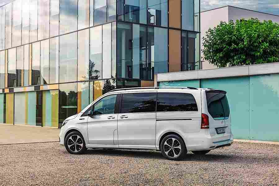 2020 mercedes benz eqv 35 Car A4 Photo Print