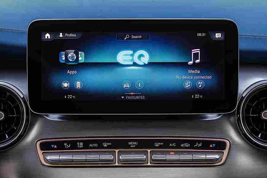 2020 mercedes benz eqv 38 Car A4 Photo Print