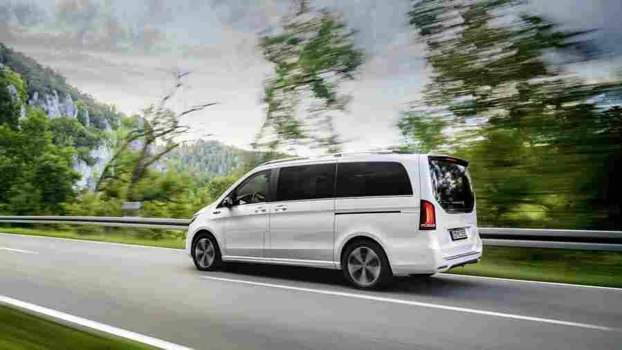 2020 mercedes benz eqv 4 Car A4 Photo Print