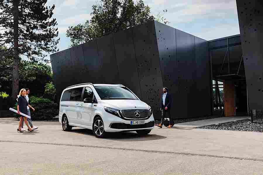 2020 mercedes benz eqv 43 Car A4 Photo Print