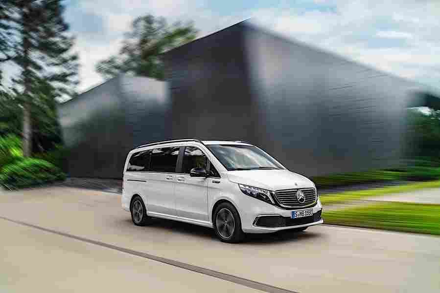 2020 mercedes benz eqv 47 Car A4 Photo Print