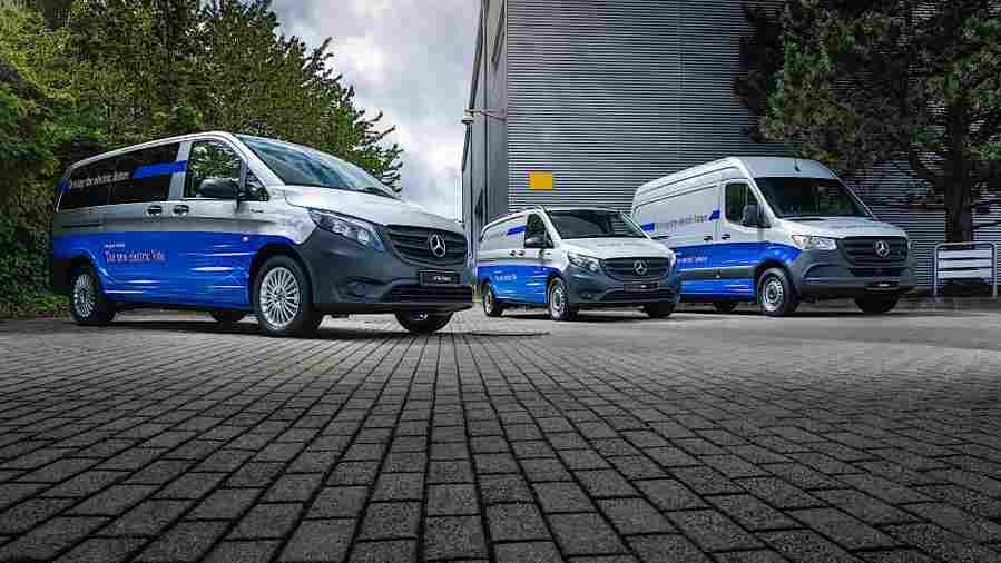 2020 mercedes benz eqv 49 Car A4 Photo Print