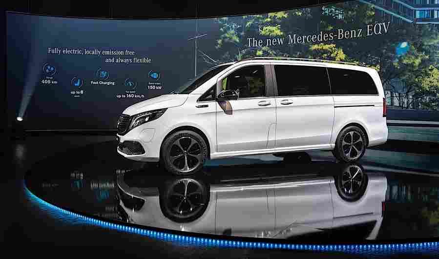 2020 mercedes benz eqv 50 Car A4 Photo Print
