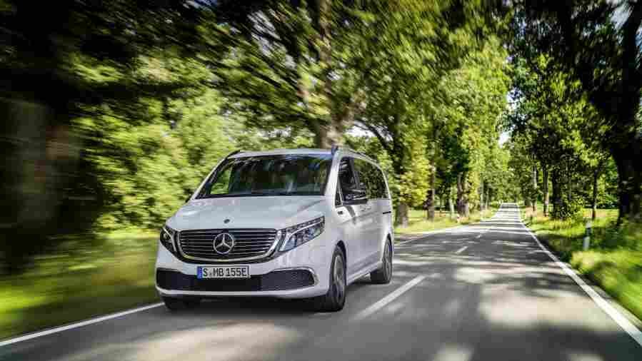 2020 mercedes benz eqv 6 Car A4 Photo Print