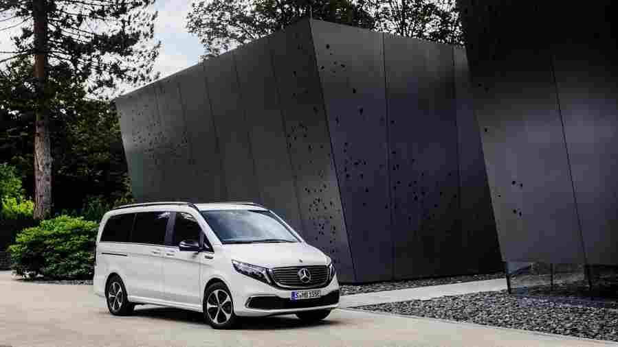 2020 mercedes benz eqv 7 Car A4 Photo Print
