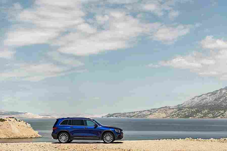 2020 mercedes benz glb 42 Car A4 Photo Print