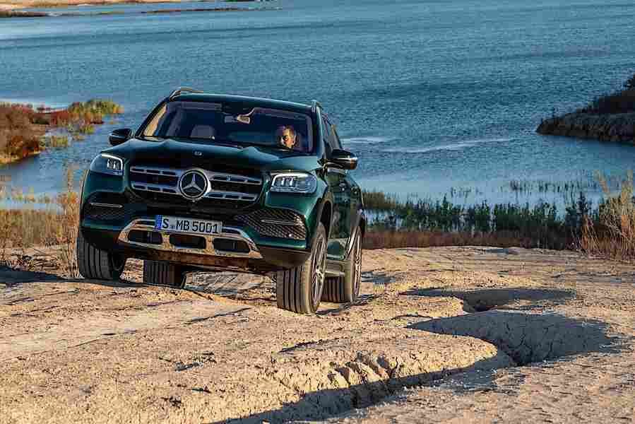 2020 mercedes benz gls 40 Car A4 Photo Print