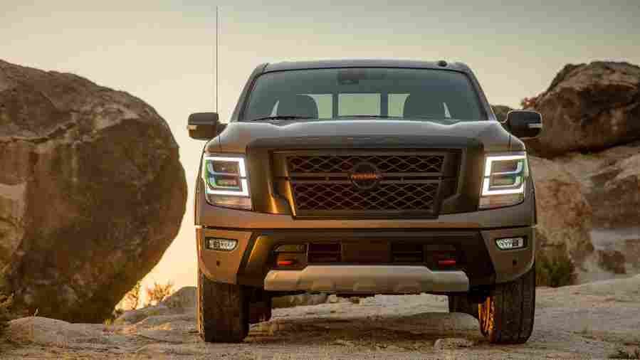 2020 nissan titan 12 Car A4 Photo Print