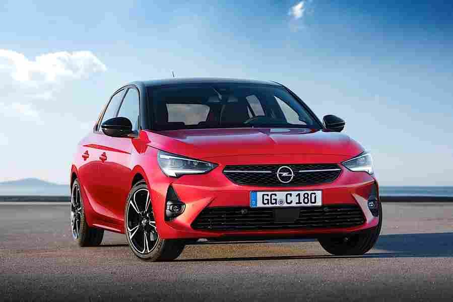 2020 opel corsa 3 Car A4 Photo Print