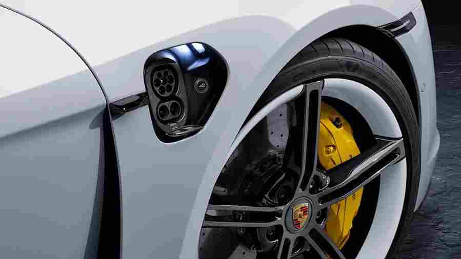 2020 porsche taycan 1 Car A4 Photo Print
