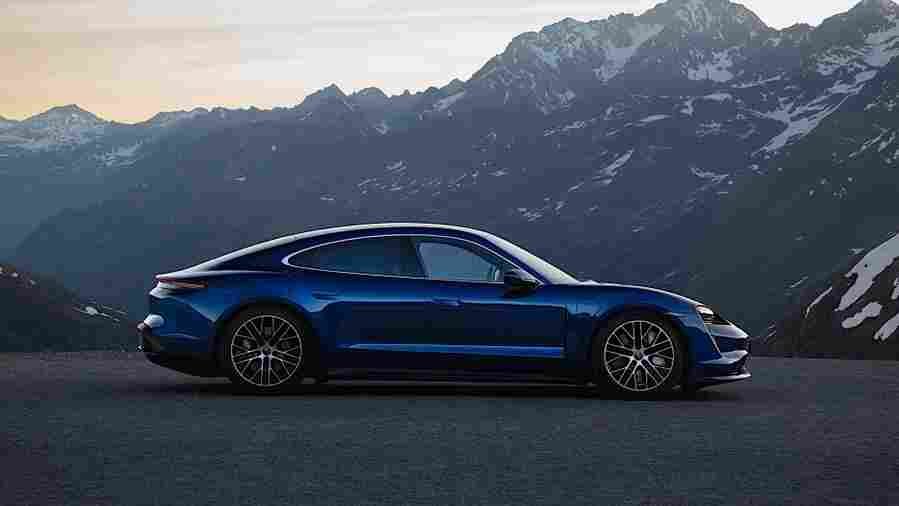 2020 porsche taycan 11 Car A4 Photo Print
