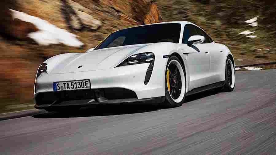2020 porsche taycan 16 Car A4 Photo Print