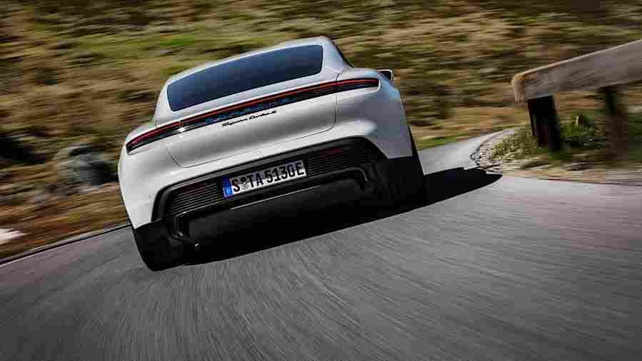 2020 porsche taycan 17 Car A4 Photo Print
