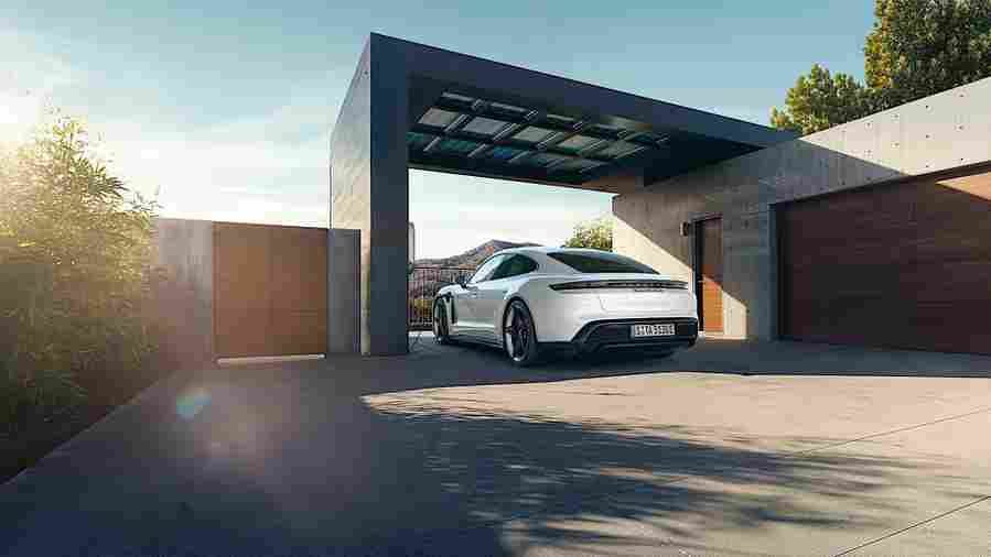 2020 porsche taycan 22 Car A4 Photo Print